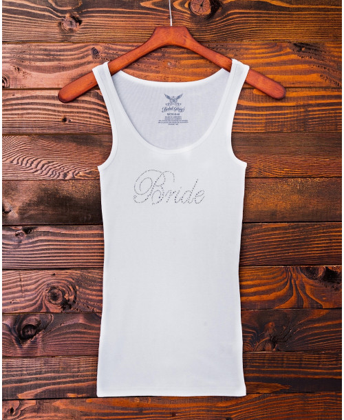 Bride Tank Top - WHITE - $16.00